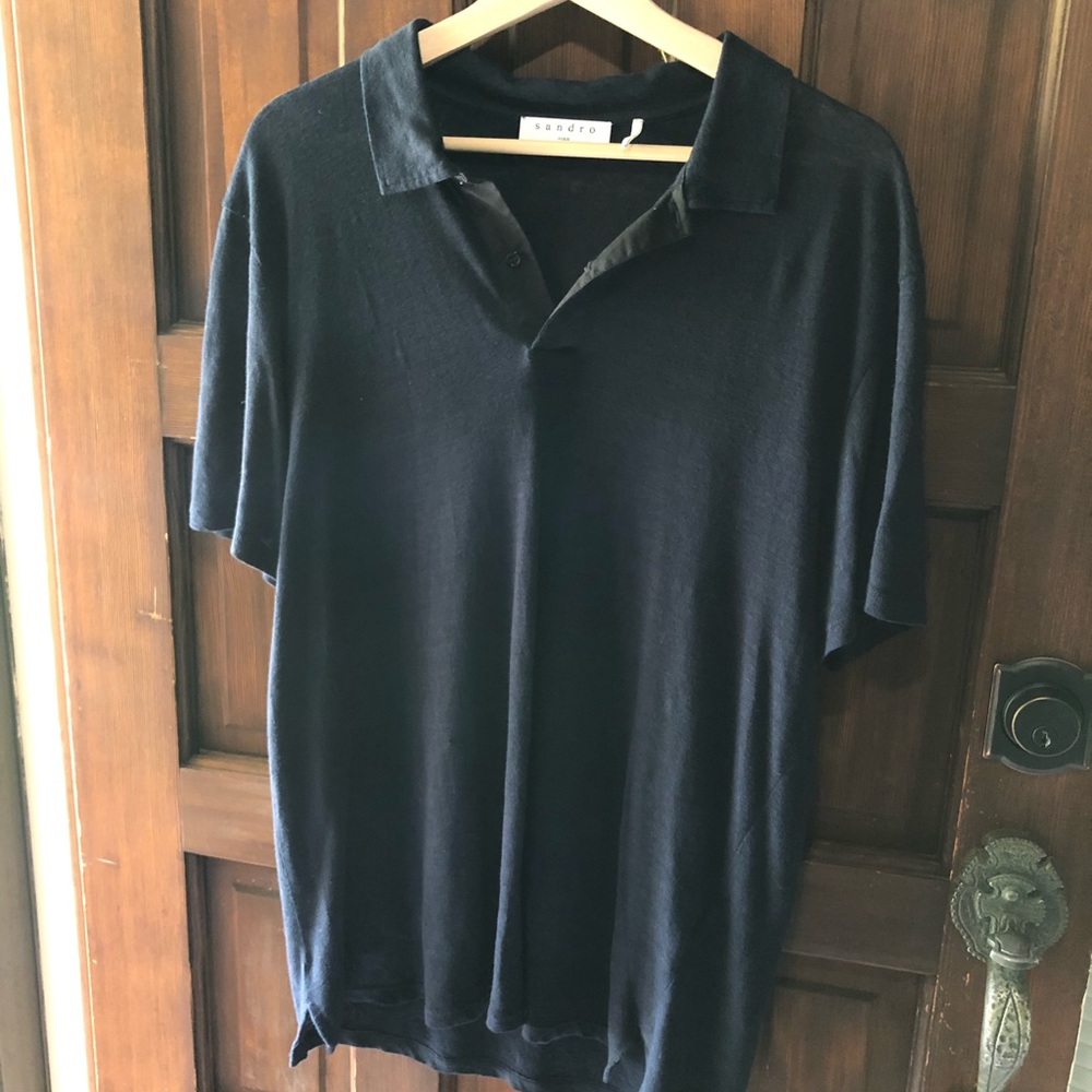 Sandro Linen Polo